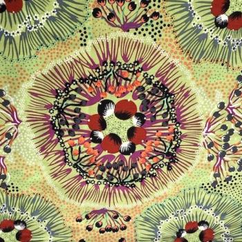 Preview: LIME BUSH PLUM Aborigines Stoff aus Australien